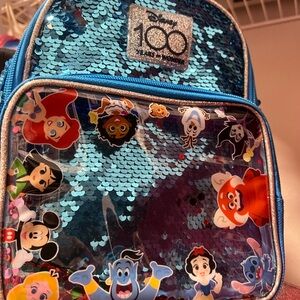 Disney Sequin Backpack 100 year Anniversary